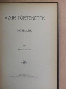 Hevesi József - Azur történetek [antikvár]