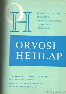 TRENCSÉNI TIBOR - Orvosi hetilap 121. évfolyam (I-II) [antikvár]