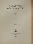 Andrikovics Sándor - Állattani Közlemények 85. [antikvár]