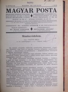 Csatth Béla - Magyar Posta 1928. január-december [antikvár]