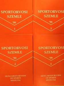 Ékes E. - Sportorvosi Szemle 1999/1-4. [antikvár]