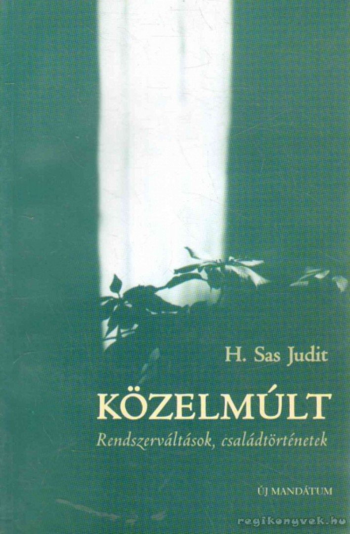 H. SAS JUDIT - Közelmúlt [antikvár]
