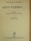 Sienkievicz Henrik - Quo Vadis?... [antikvár]