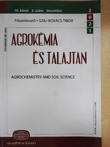 Barta Károly - Agrokémia és talajtan 2021. december [antikvár]