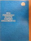 MTA Pedagógiai Kutató Csoport közleményei [antikvár]