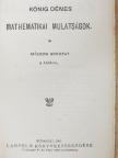 Kőnig Dénes - Mathematikai mulatságok II. [antikvár]