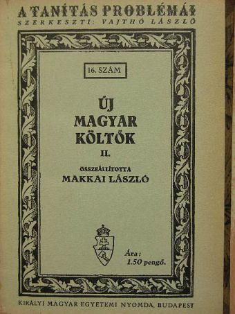 Devecseri Gábor - Új magyar költők II. [antikvár]