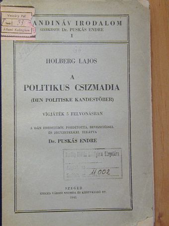 Holberg Lajos - A politikus csizmadia [antikvár]