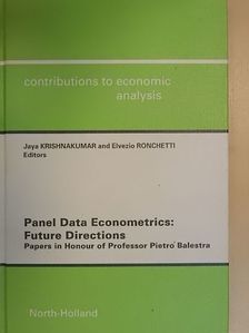 G. S. Maddala - Panel Data Econometrics: Future Directions [antikvár]