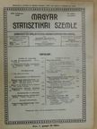 Dr. Fellner Frigyes - Magyar Statisztikai Szemle 1930. november [antikvár]