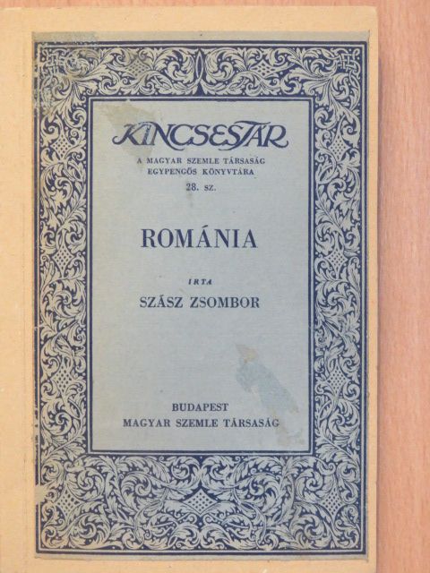 Szász Zsombor - Románia [antikvár]