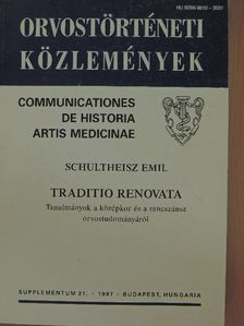Schultheisz Emil - Orvostörténeti közlemények 21. [antikvár]