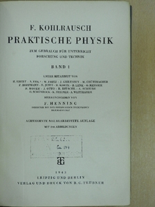 E. Justi - Praktische Physik I-II. [antikvár]