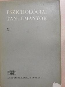 Dr. Szabó Imre - Pszichológiai tanulmányok XI. [antikvár]