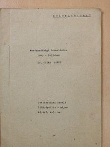 Dr. Csima János - Mezőgazdasági termelésünk és kivitelünk 1880-1893-ban (dedikált példány) [antikvár]