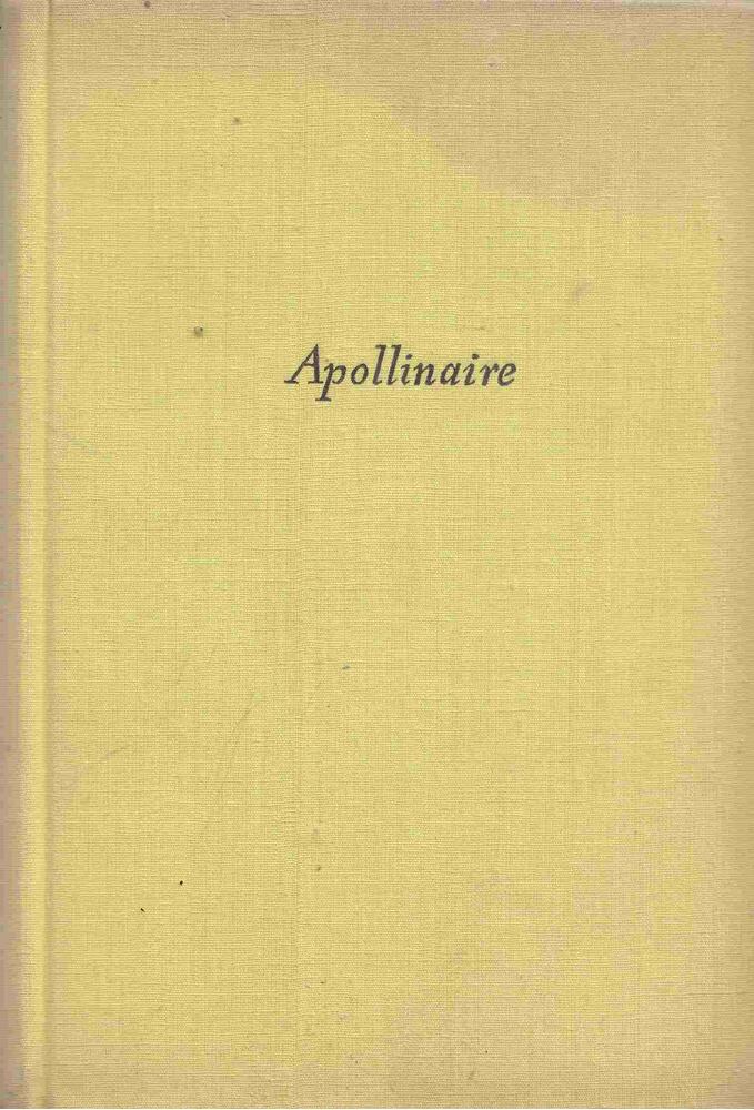 APOLLINAIRE, GUILLAUME - Válogatott versek (Apollinaire) [antikvár]