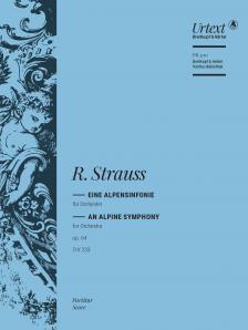 STRAUSS RICHARD - EINE ALPENSINFONIE FÜR ORCHESTER OP.64 TrV 233. PARTITUR