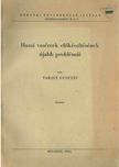 Tarján Gusztáv - Hazai vasércek előkészítésének újabb problémái [antikvár]