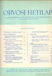 TRENCSÉNI TIBOR - Orvosi hetilap 110. évfolyam (I-IV) [antikvár]