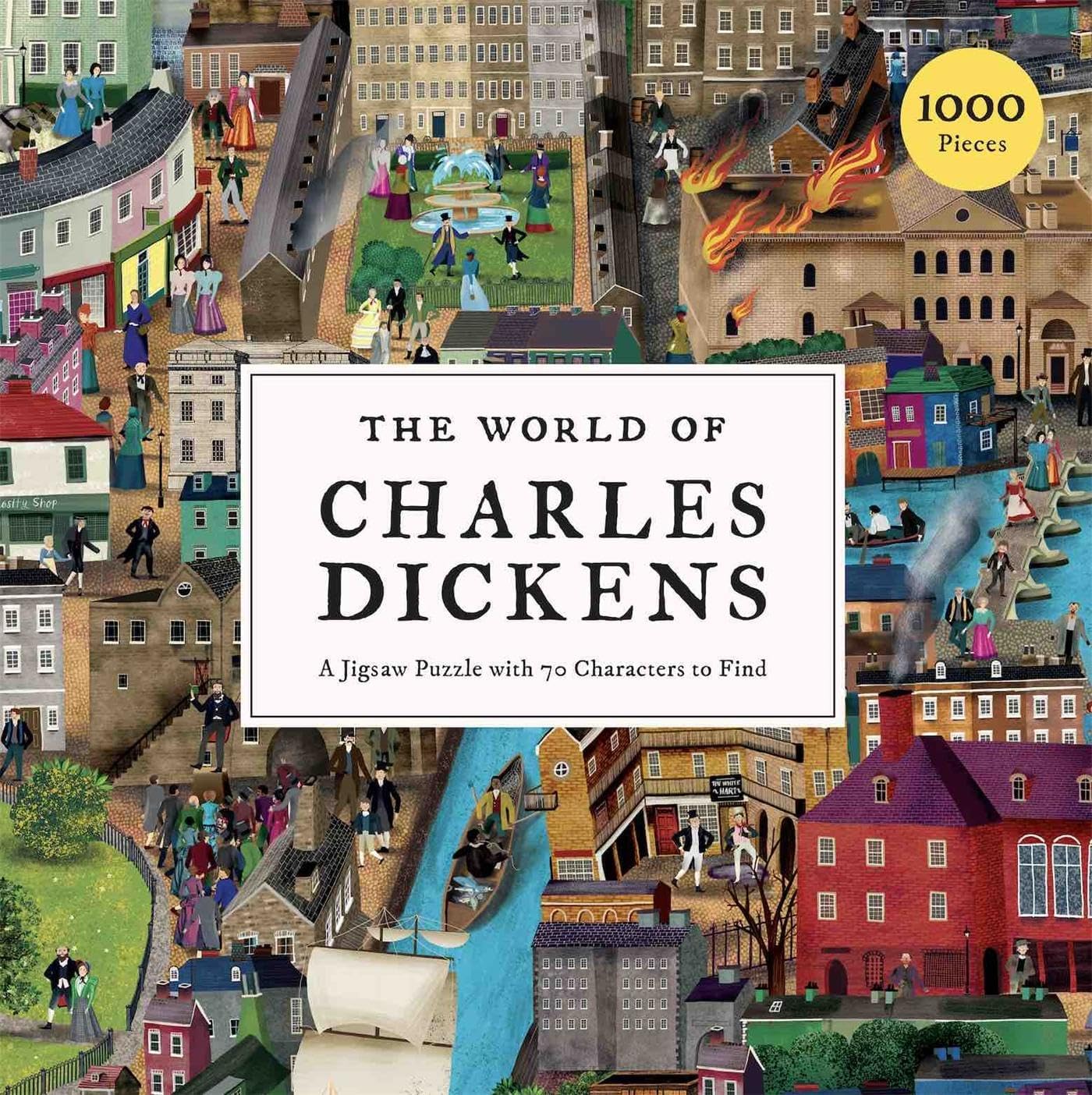 The World of Charles Dickens: 1000 Piece Jigsaw Puzzle