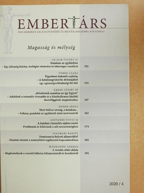 Fodor János - Embertárs 2020/4. [antikvár]