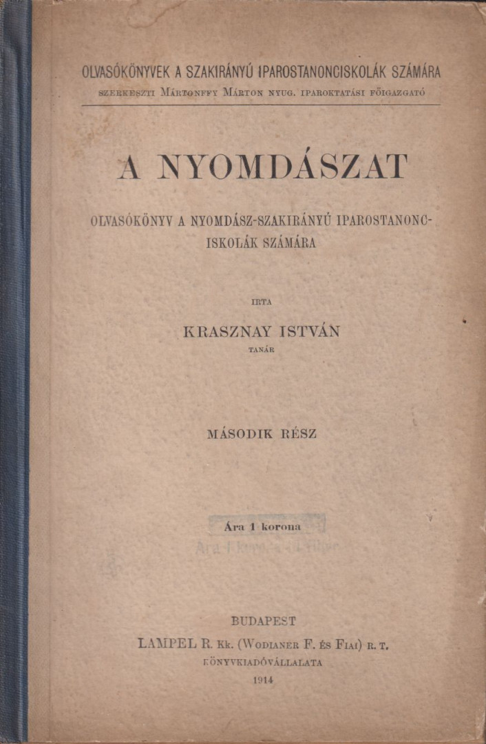 Krasznay István - A nyomdászat 2. [antikvár]