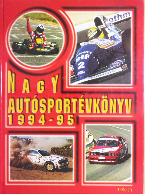 Nagy autósportévkönyv 1994-95 [antikvár]