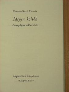 Ada Negri - Idegen költők [antikvár]