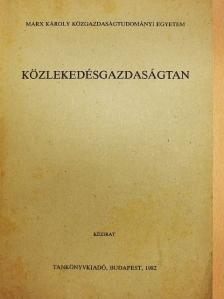 Dr. Andrásevits Klára - Közlekedésgazdaságtan [antikvár]