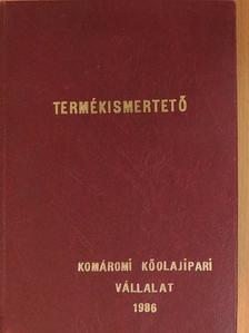 Baranyai Tiborné - Termékismertető 1986. [antikvár]