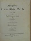 Shakespeare - Shakspeare's dramatische Werke 3. (gótbetűs) [antikvár]