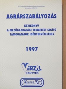 Boda Tamás - Agrárszabályozás 1997 [antikvár]