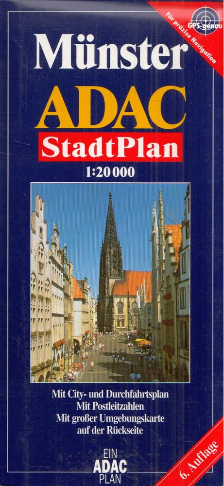 Münster ADAC Stadtplan [antikvár]