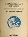 A Magyar Élettani Társaság XLVIII. vándorgyűlésének előadáskivonata [antikvár]
