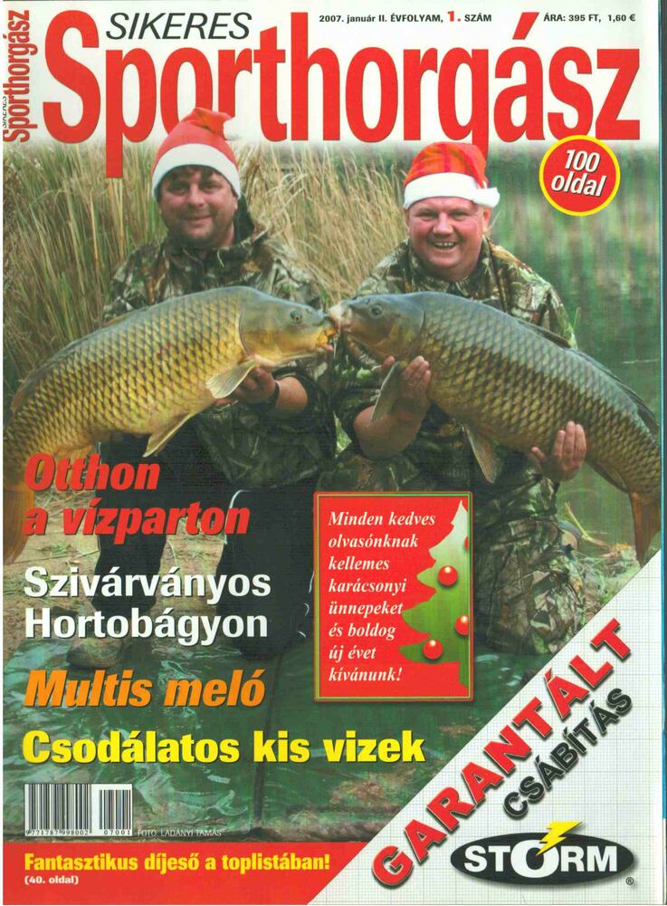 Petrenka Noémi (szerk.) - Sikeres Sporthorgász 2007. január II. évfolyam 1. szám [antikvár]