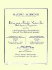 MAXIME-ALPHONSE - DEUX CENTS ÉTUDES NOUVELLES 1: 70 ÉTUDES TRÉS FACILES POUR COR