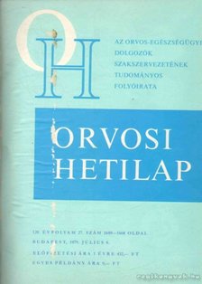 TRENCSÉNI TIBOR - Orvosi hetilap 120. évfolyam (I-II) [antikvár]