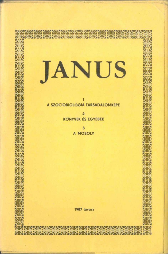 Bókay Antal, Kengyel Miklós, Szűcs Tibor - Janus 1987 tavasz [antikvár]