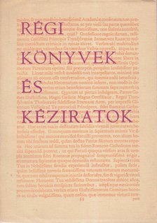 PINTÉR MÁRTA - Régi könyvek és kéziratok [antikvár]