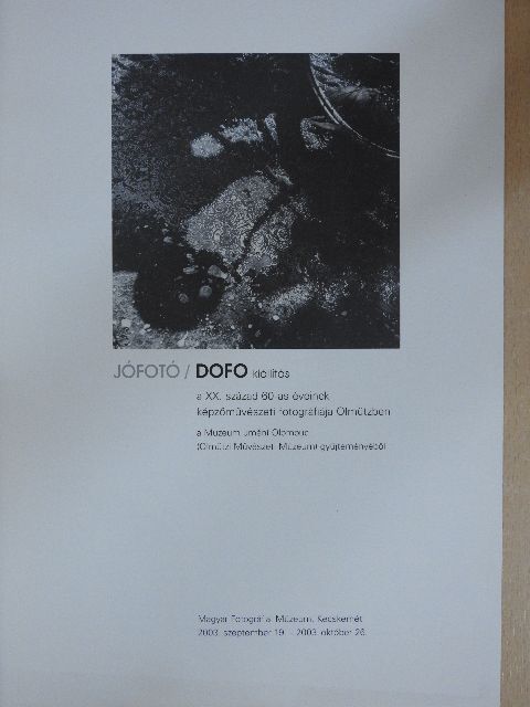 Antonín Dufek - Jófotó/Dofo kiállítás [antikvár]