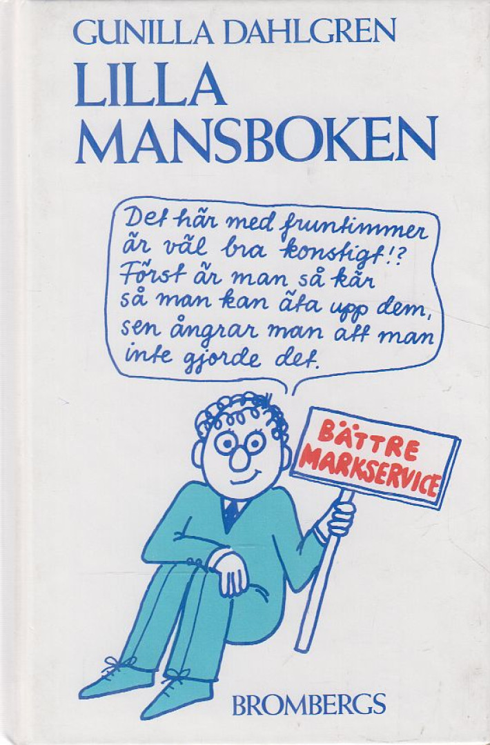 Gunilla Dahlgren - Lilla mansboken [antikvár]