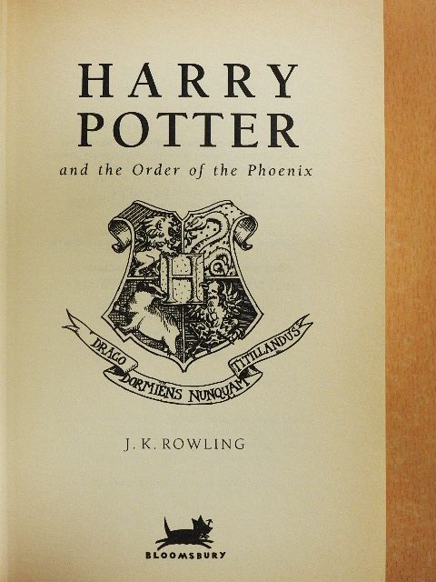 J. K. Rowling - Harry Potter and the Order of the Phoenix [antikvár]