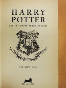 J. K. Rowling - Harry Potter and the Order of the Phoenix [antikvár]