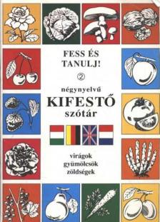 Négynyelvű kifestő szótár [antikvár]