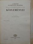 Ábrahám Ambrus - A Magyar Tudományos Akadémia Biológiai Tudományok Osztályának Közleményei XXIII. kötet 1-2. szám [antikvár]