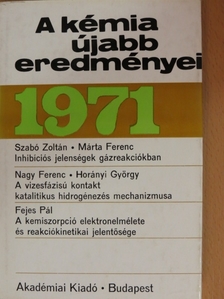 Fejes Pál - A kémia újabb eredményei 6. [antikvár]