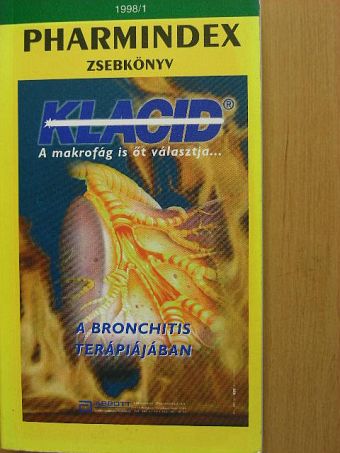 Dr. Ádám Mária - Pharmindex zsebkönyv 1998/1. [antikvár]