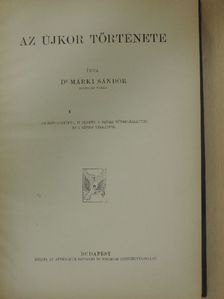 Dr. Márki Sándor - Az újkor története [antikvár]