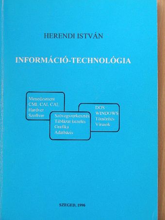 Herendi István - Információ-technológia [antikvár]