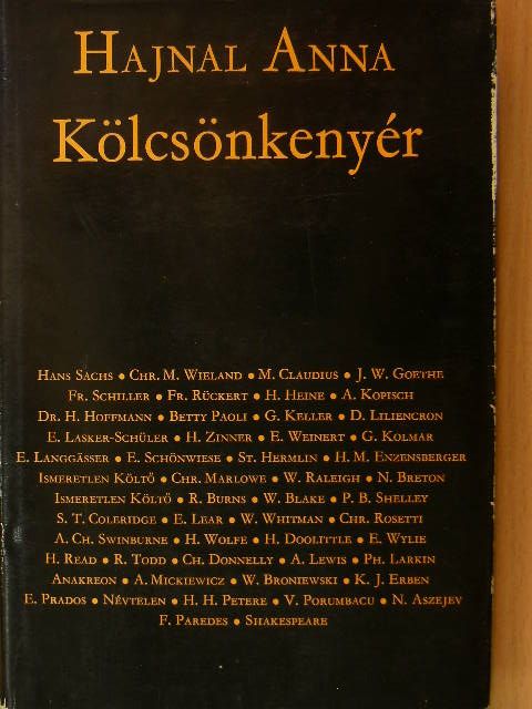 A. Ch. Swinburne - Kölcsönkenyér [antikvár]